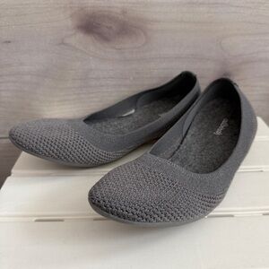 Allbirds TB Tree Breezers Ballet Flats Womens Sz 10 Grey Comfort Slip On Shoes